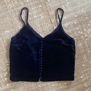 Madewell Velvet Cami